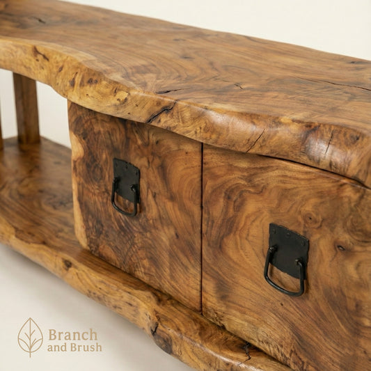 Arborwave Live-Edge TV Console - Made to Order (4 - 6 Weeks Lead Time)