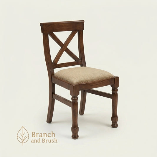 The Hearthstone X-Back Dining Chair - Made to Order ( 3-5 Weeks Lead Time)
