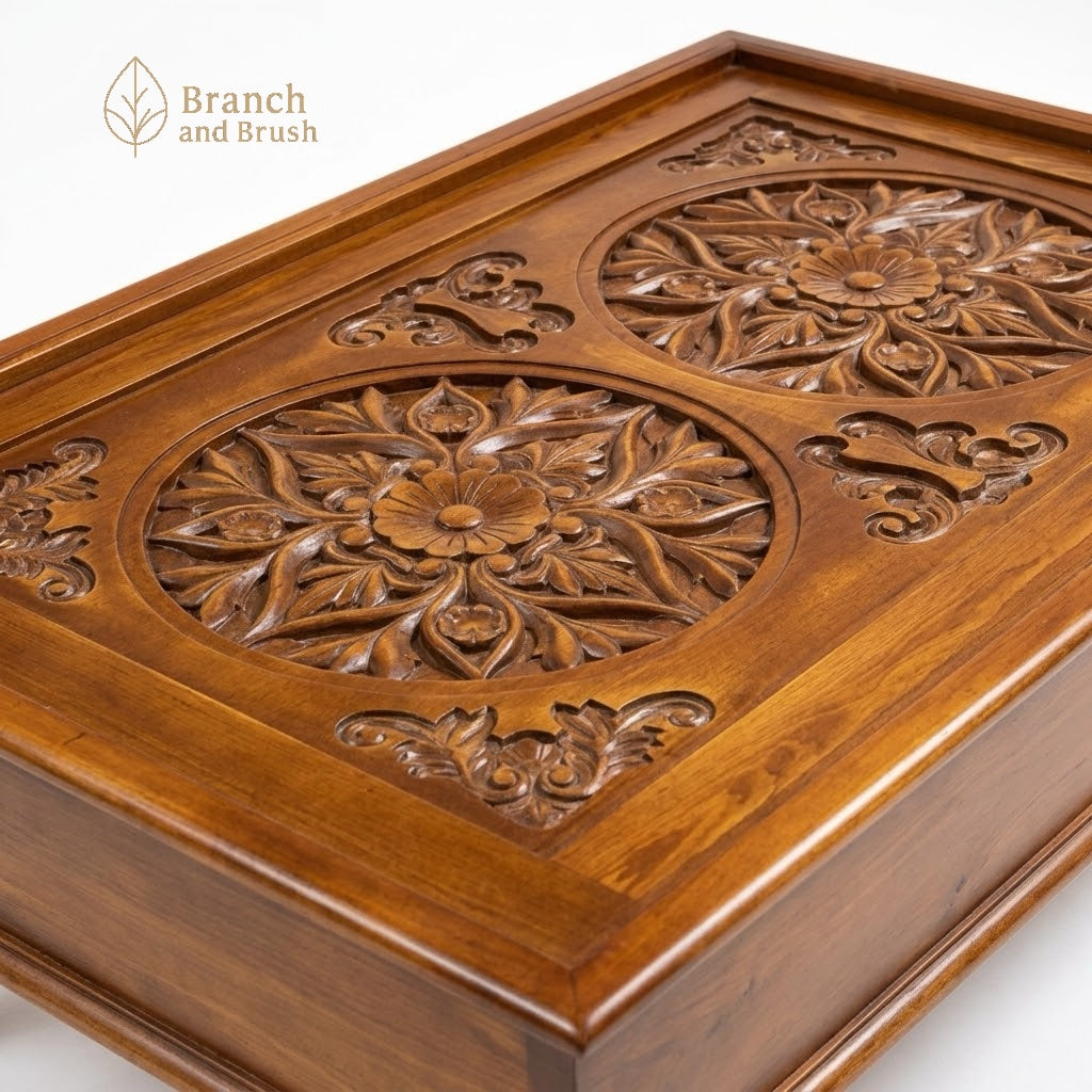 The Riad Dual-Medallion Coffee Table - (Ready to Purchase)