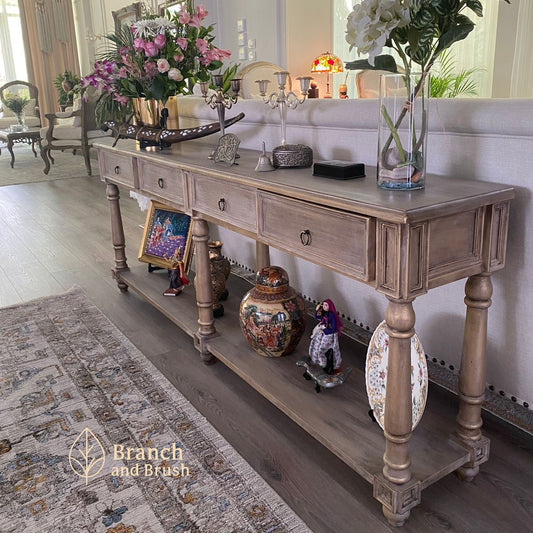 The Provence Long Console Table