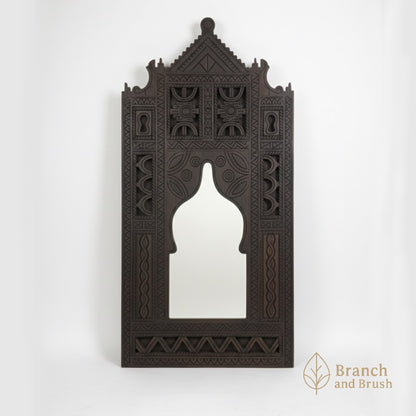 The Marrakech Carved Archway Mirror - Made to Order ( 3-4 Weeks Lead Time)