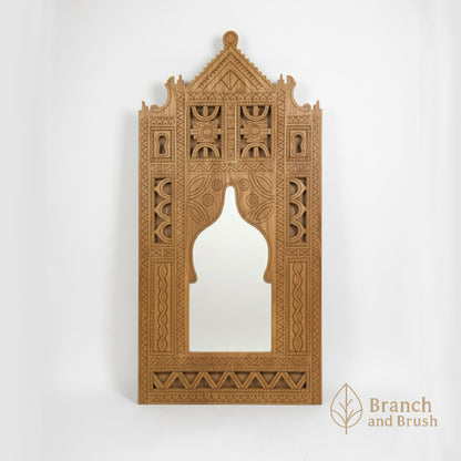 The Marrakech Carved Archway Mirror - Made to Order ( 3-4 Weeks Lead Time)