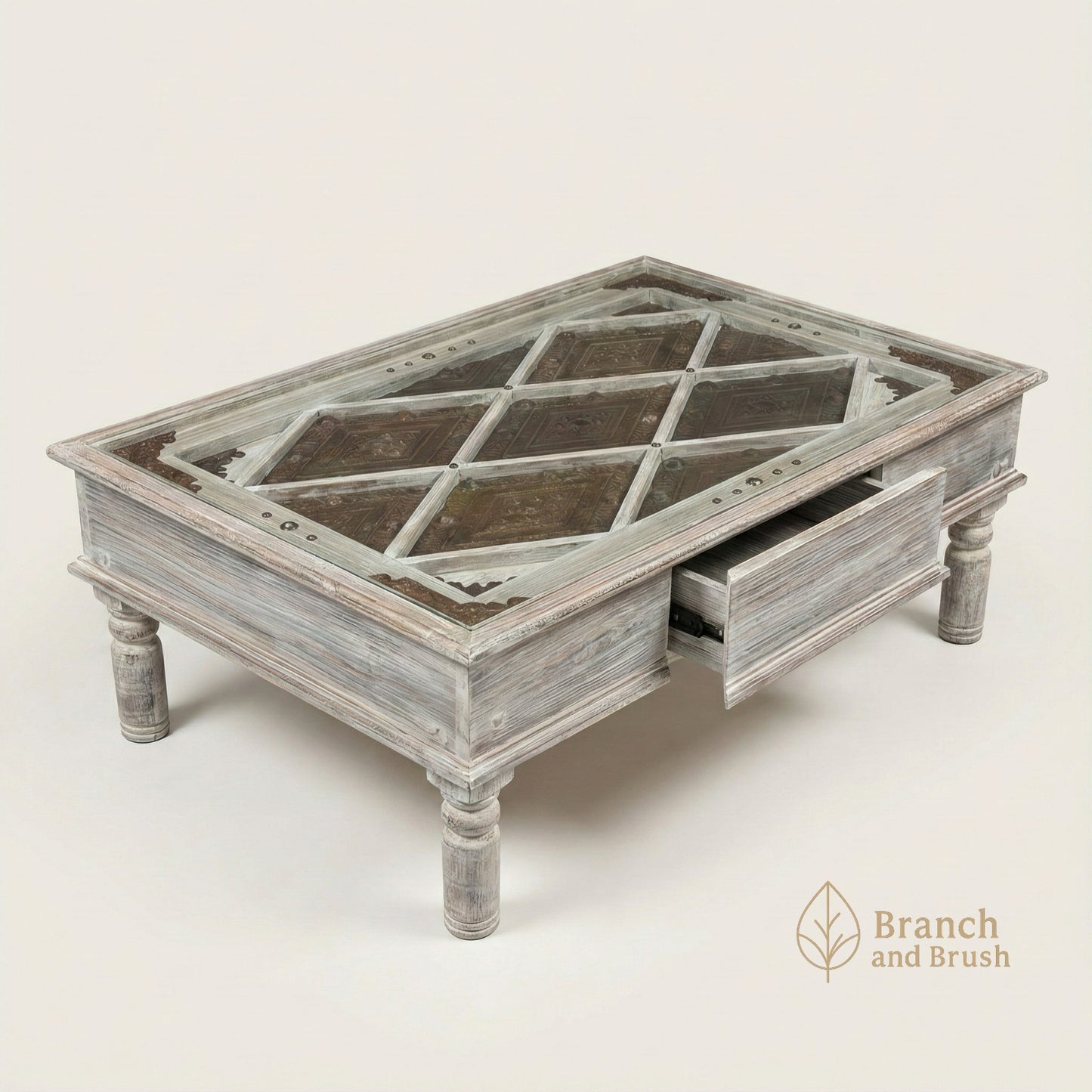 Sahara Tile-Top Coffee Table - Made to Order (4-6 weeks Lead time)