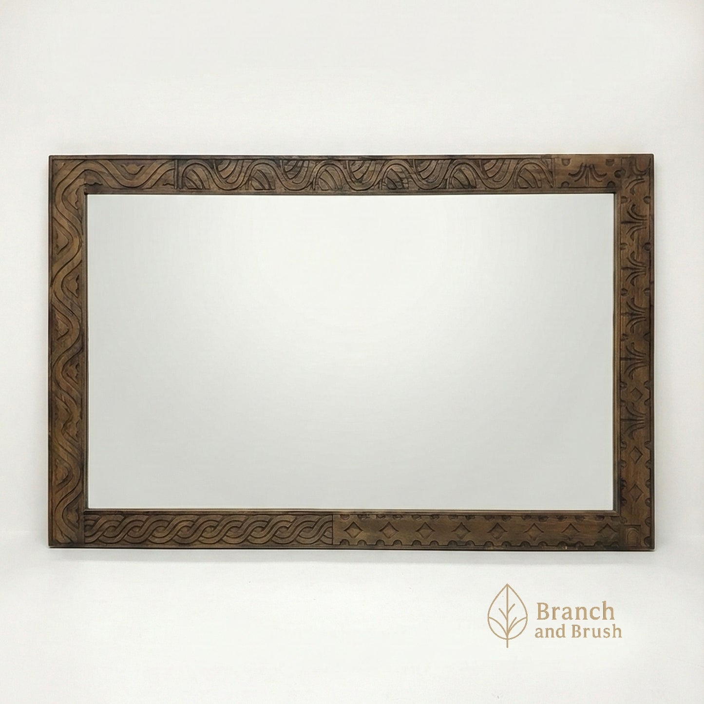 Sahara Carved Wall Mirror - Made to Order (4-6 weeks Lead time)