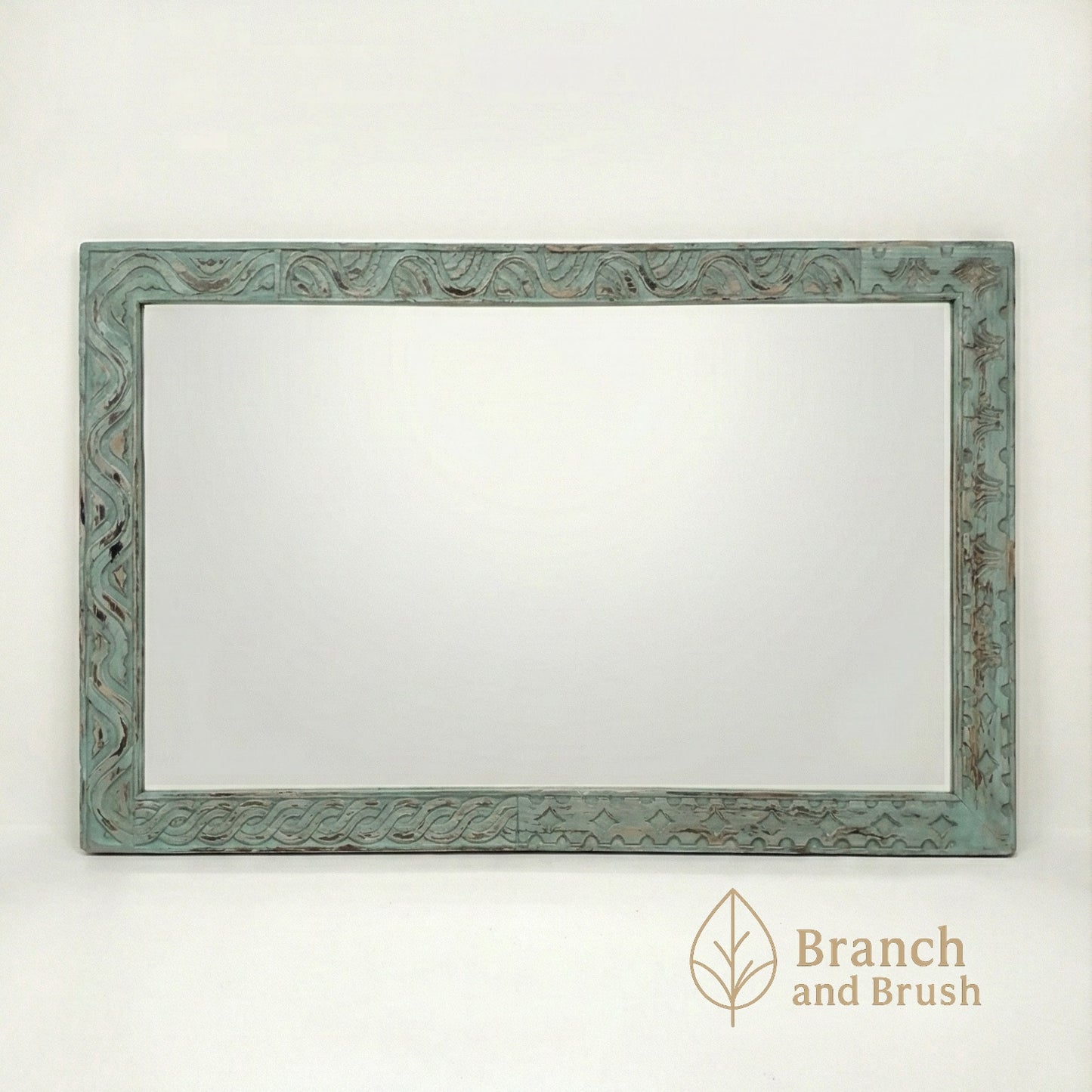 Sahara Carved Wall Mirror - Made to Order (4-6 weeks Lead time)