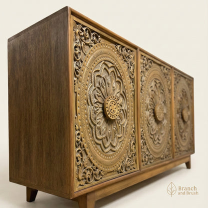 The Medina Lotus Sideboard- Made to Order (5-8 weeks Lead time)