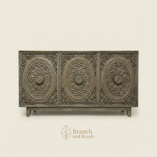 The Medina Lotus Sideboard- Made to Order (5-8 weeks Lead time)