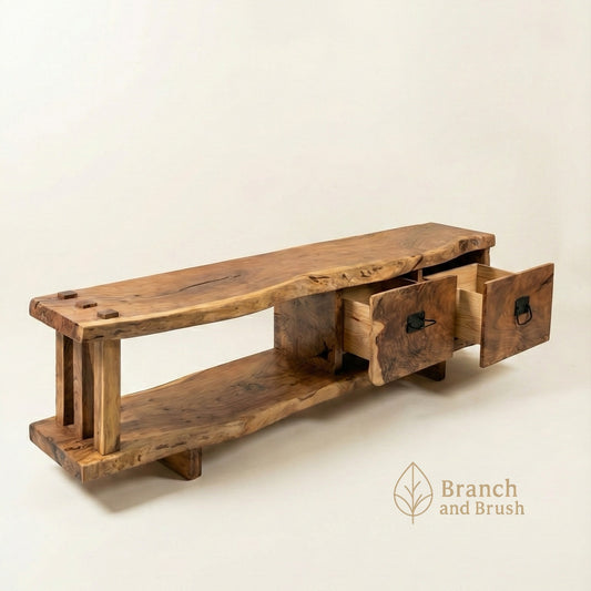 Arborwave Live-Edge TV Console - Made to Order (4 - 6 Weeks Lead Time)