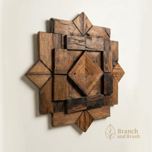 The Stella Geometric Wall Tableau - ( Ready to Purchase )