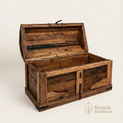 The Corsair Rustic Storage Chest - Made to Order (4 - 6 Weeks Lead Time)