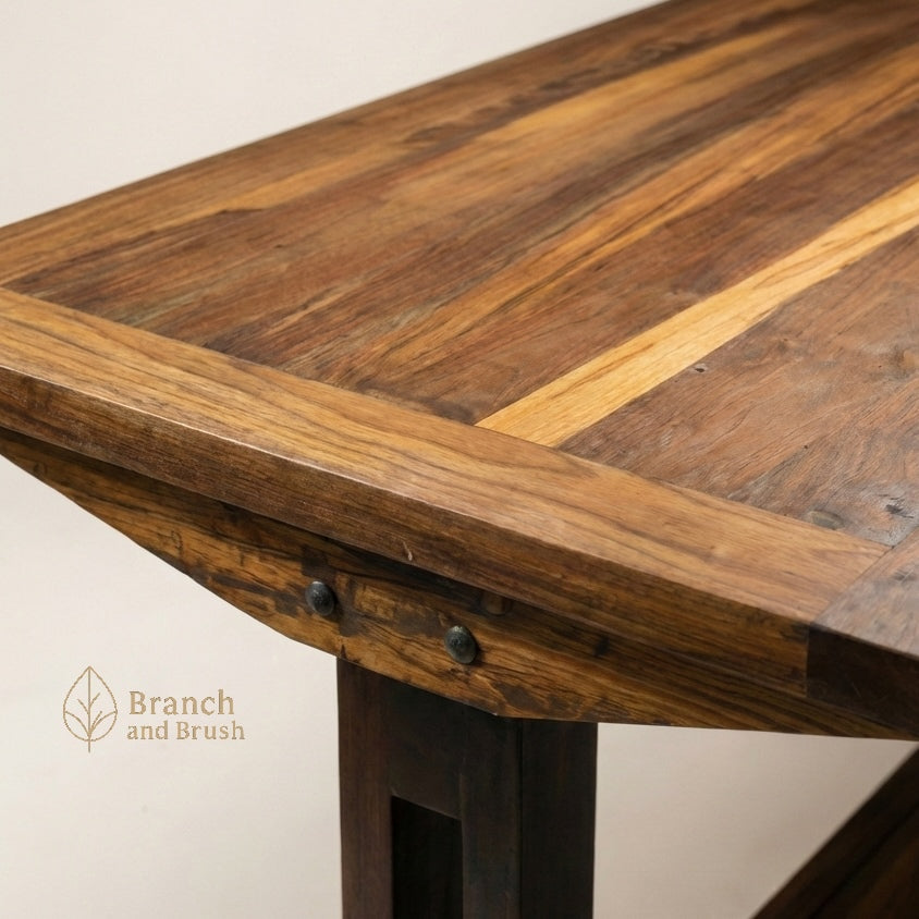 The Oslo Solid Wood Dining Set - Made to Order (4-6 weeks Lead time)