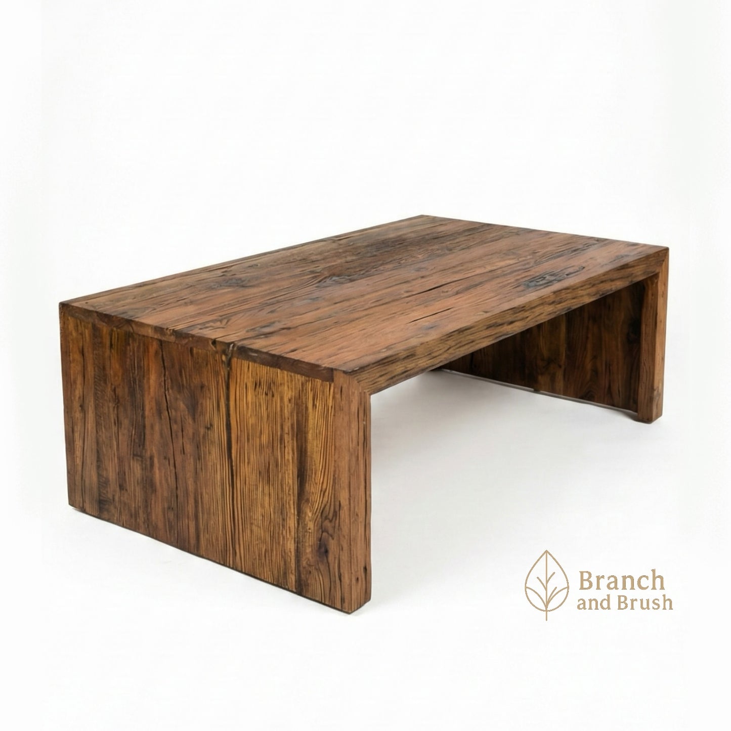 The Atlas Reclaimed Oak Coffee Table - Made to Order ( 4-6 Weeks Lead Time)