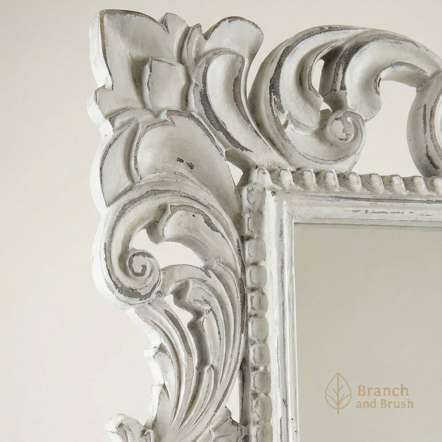 The Antoinette Baroque Carved Mirror - Made to Order ( 4-6 Weeks Lead Time)