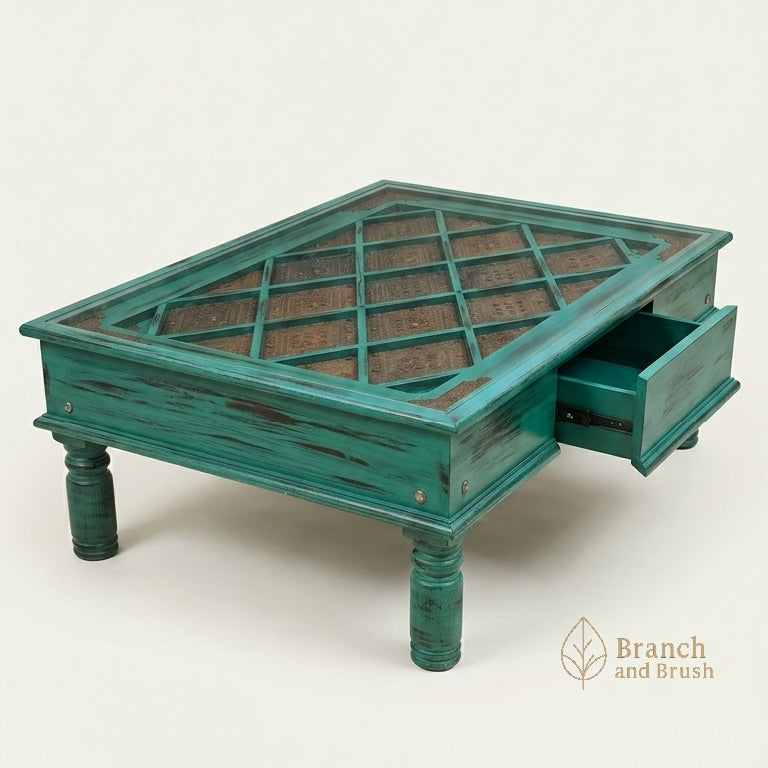 Sahara Tile-Top Coffee Table - Made to Order (4-6 weeks Lead time)