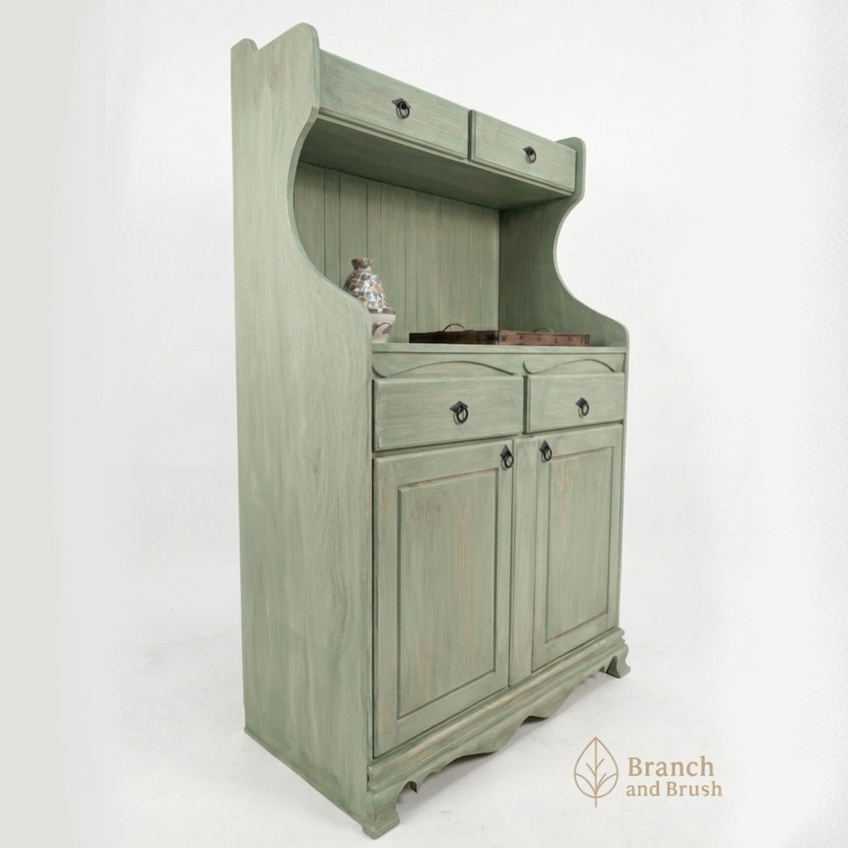 The Breton Curved Coffee Station - Made to Order ( 4-6 Weeks Lead Time)