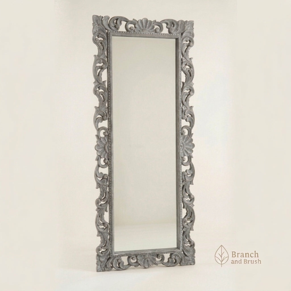The Antoinette Baroque Carved Mirror - Made to Order ( 4-6 Weeks Lead Time)