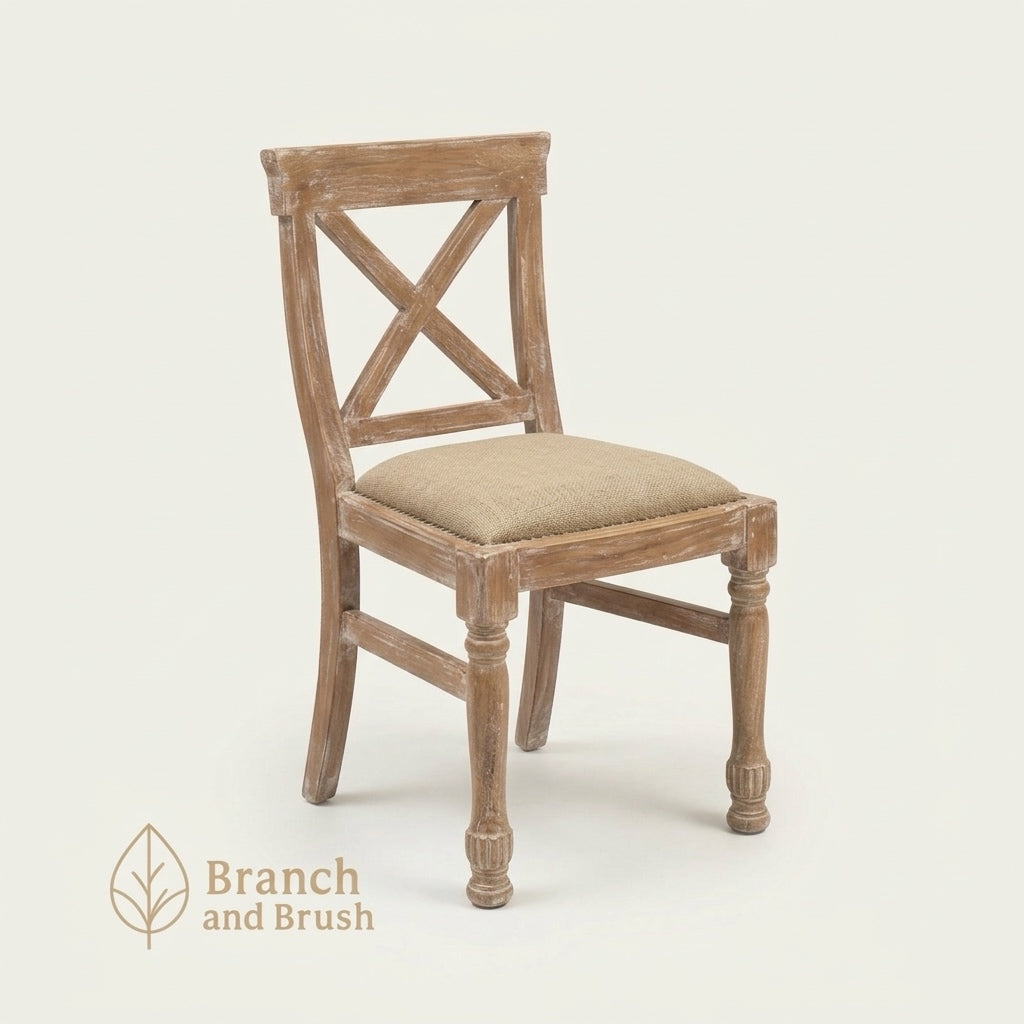 The Hearthstone X-Back Dining Chair - Made to Order ( 3-5 Weeks Lead Time)