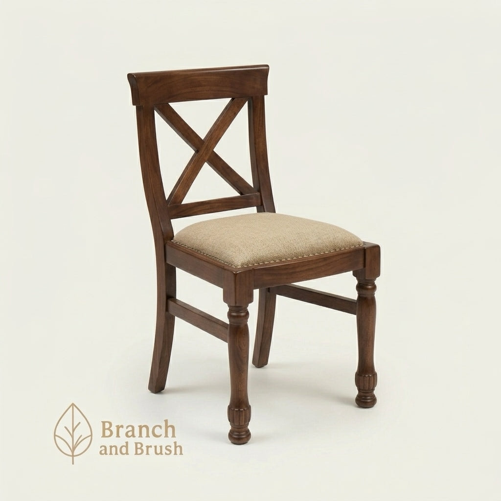 The Hearthstone X-Back Dining Chair - Made to Order ( 3-5 Weeks Lead Time)