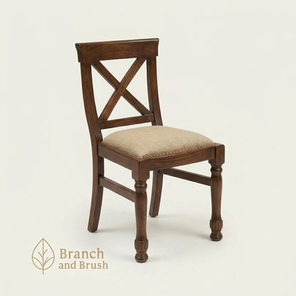 The Hearthstone X-Back Dining Chair - Made to Order ( 3-5 Weeks Lead Time)