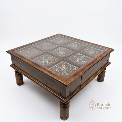 The Andalusian Nine-Tile Coffee Table - (Ready to Purchase)