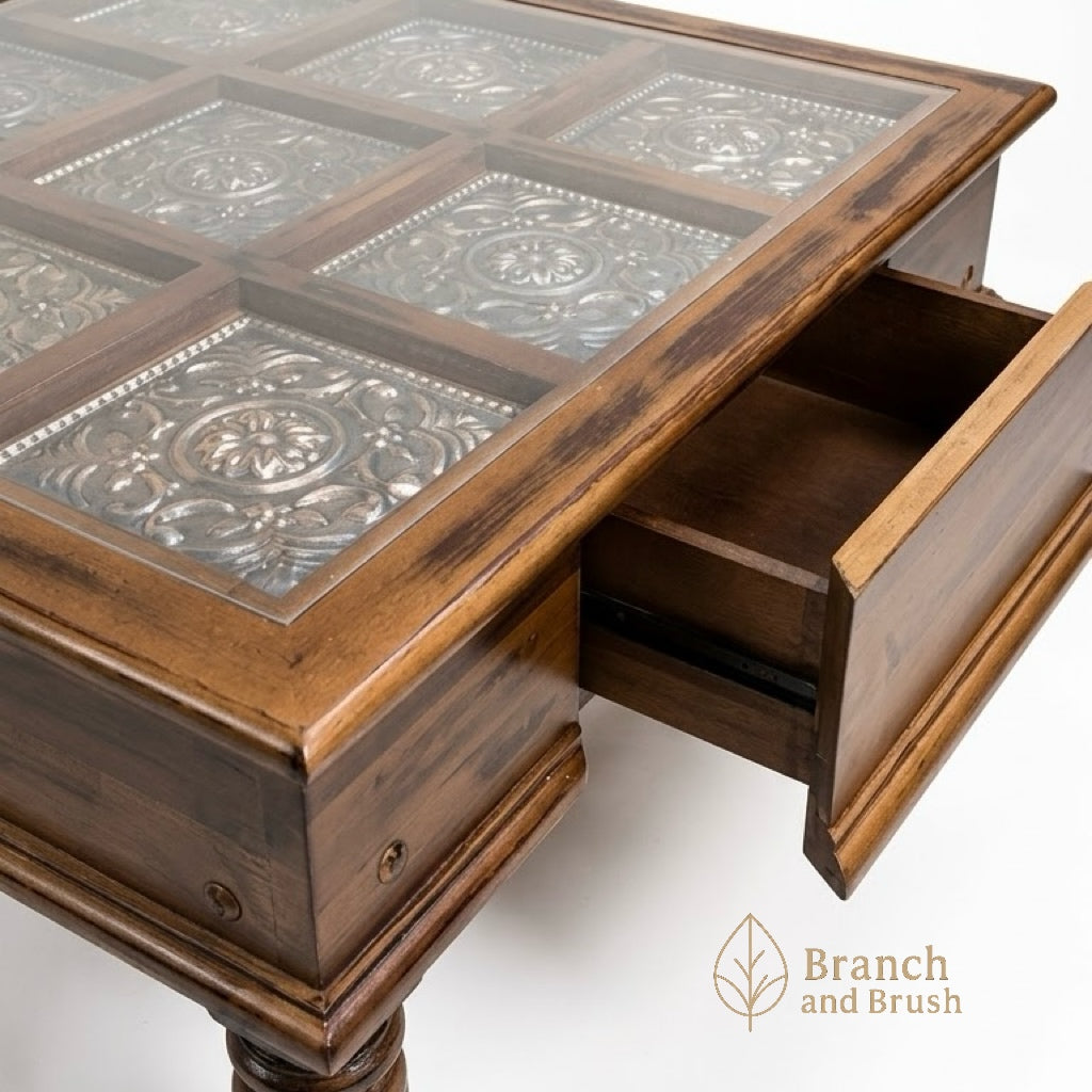 The Andalusian Nine-Tile Coffee Table - (Ready to Purchase)