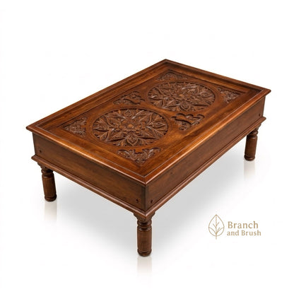 The Riad Dual-Medallion Coffee Table - (Ready to Purchase)