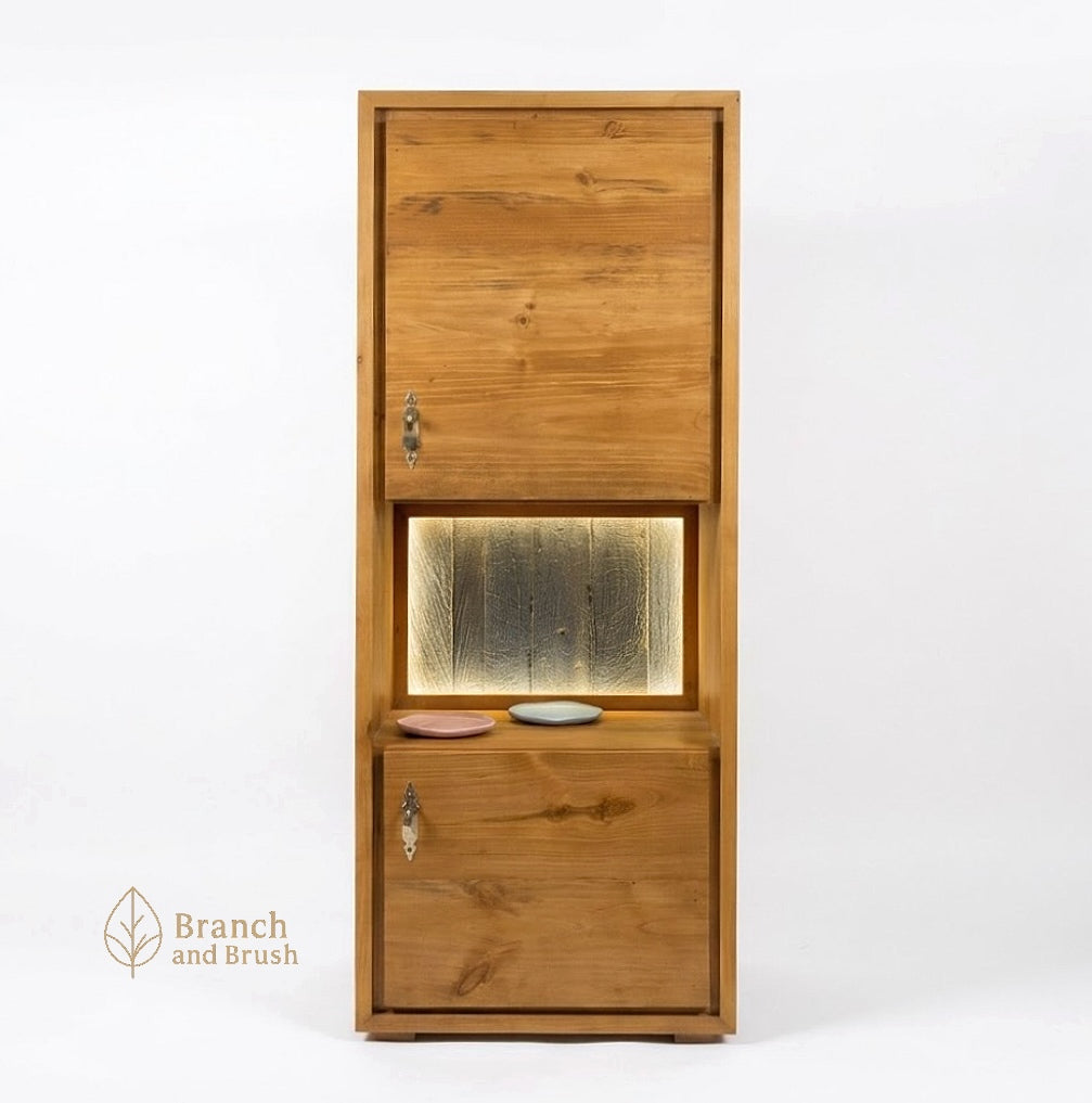 The Luminary Pine Display Tower - (Ready to Purchase)