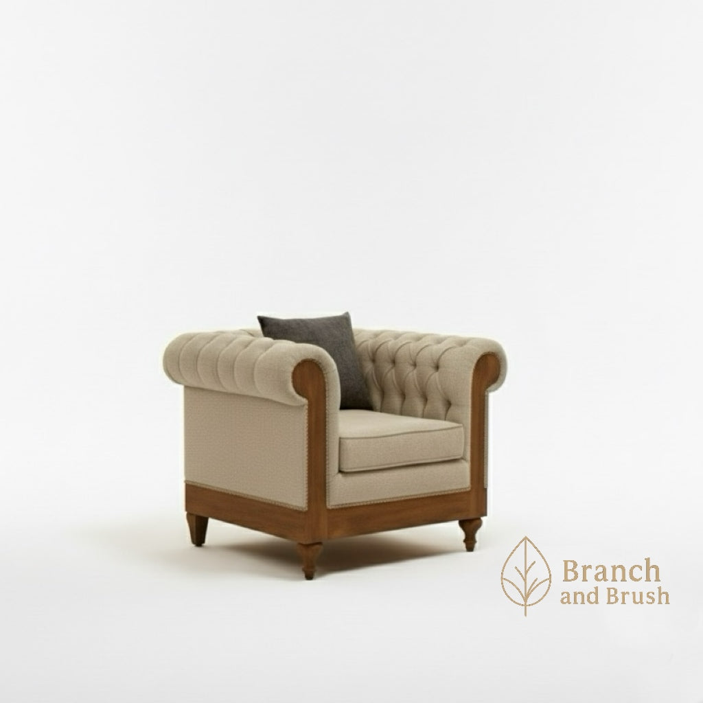 The Willowcrest Chesterfield Living Room Set- Made to Order (6-8 weeks Lead time)