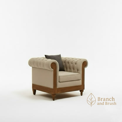The Willowcrest Chesterfield Living Room Set- Made to Order (6-8 weeks Lead time)