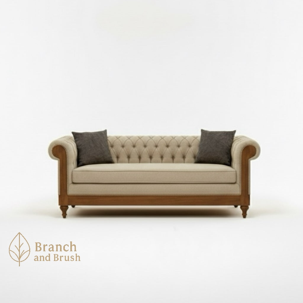 The Willowcrest Chesterfield Living Room Set- Made to Order (6-8 weeks Lead time)