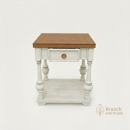 Classic Turned-Leg Side Table - Made to Order (4-6 weeks Lead time)