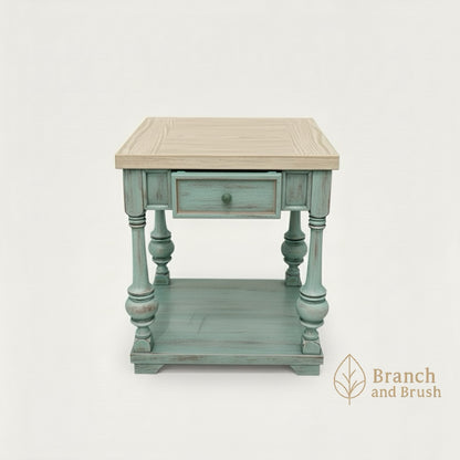 Classic Turned-Leg Side Table - Made to Order (4-6 weeks Lead time)