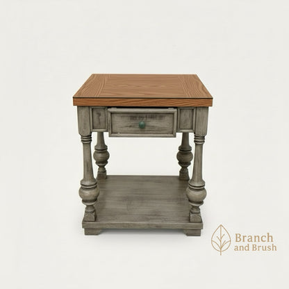 Classic Turned-Leg Side Table - Made to Order (4-6 weeks Lead time)