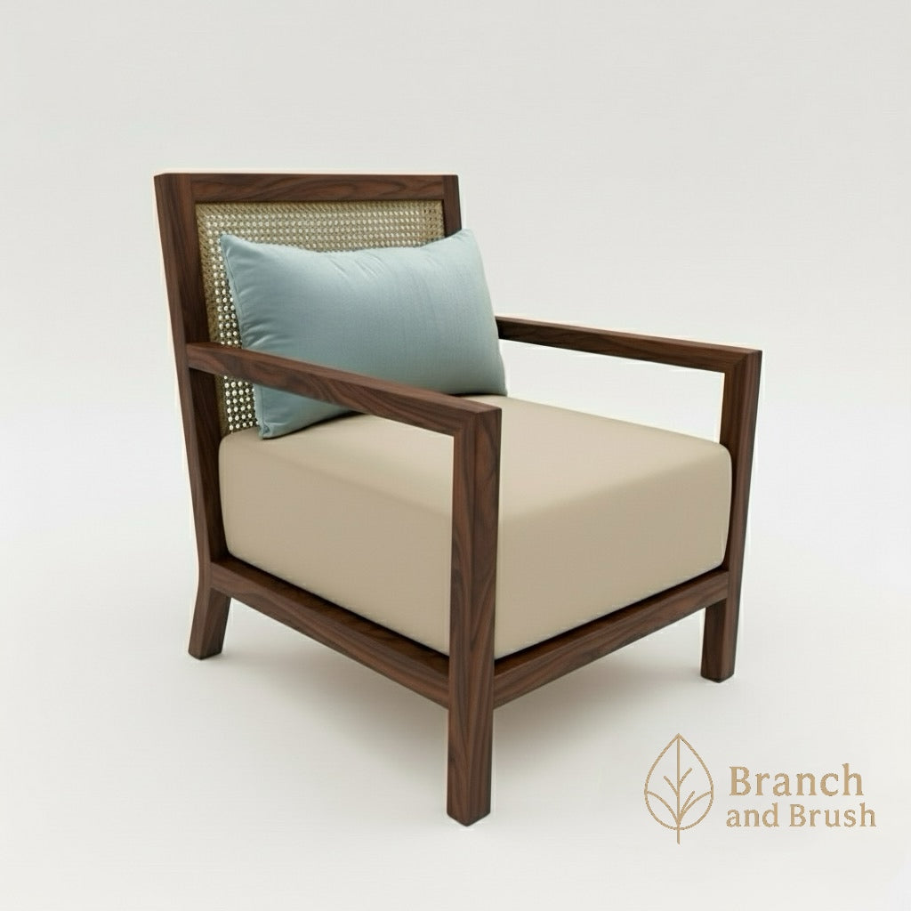 The Willow Breeze Lounge Chair- Made to Order (4-6 weeks Lead time)