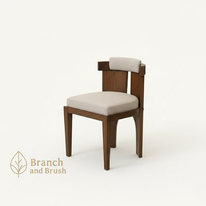 The Majlis Curve Dining Chair- Made to Order (4-6 weeks Lead time)