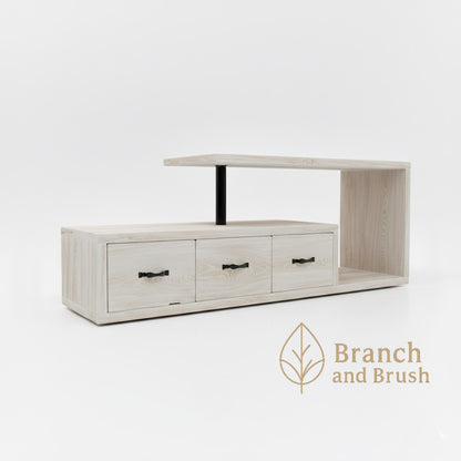 Modern Split-Level TV Unit - Made to Order (4-6 weeks Lead time)