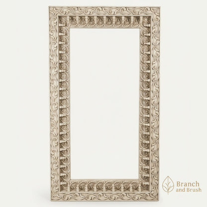 Heirloom Carved Wall Mirror - Made to Order (4-6 weeks Lead time)