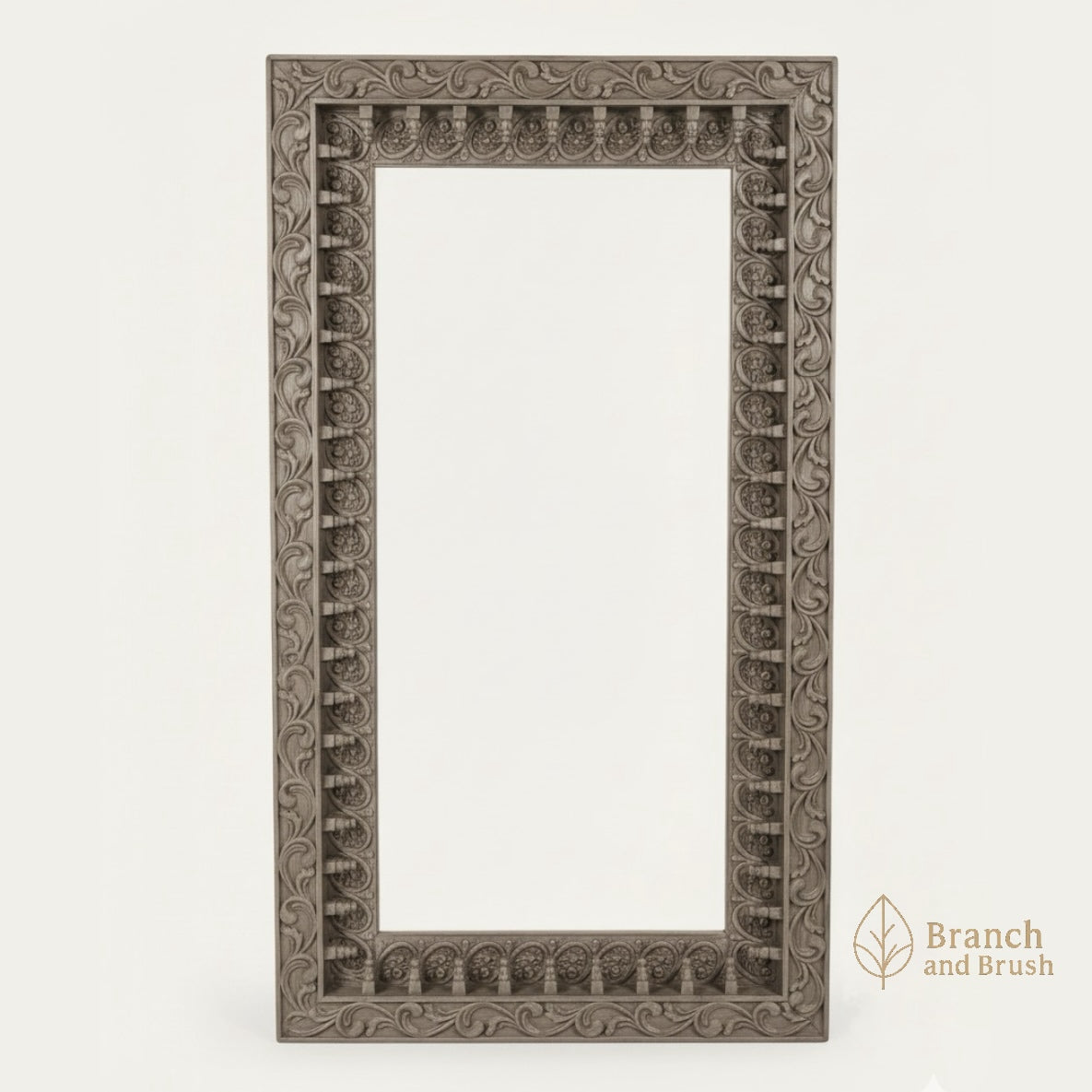 Heirloom Carved Wall Mirror - Made to Order (4-6 weeks Lead time)