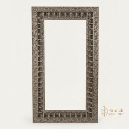 Heirloom Carved Wall Mirror - Made to Order (4-6 weeks Lead time)