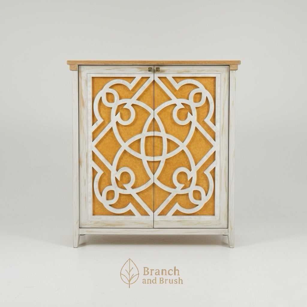 Valencia Carved Accent Cabinet - Made to Order (4-6 weeks Lead time)