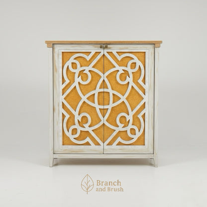 Valencia Carved Accent Cabinet - Made to Order (4-6 weeks Lead time)