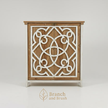 Valencia Carved Accent Cabinet - Made to Order (4-6 weeks Lead time)