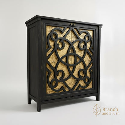 Valencia Carved Accent Cabinet - Made to Order (4-6 weeks Lead time)