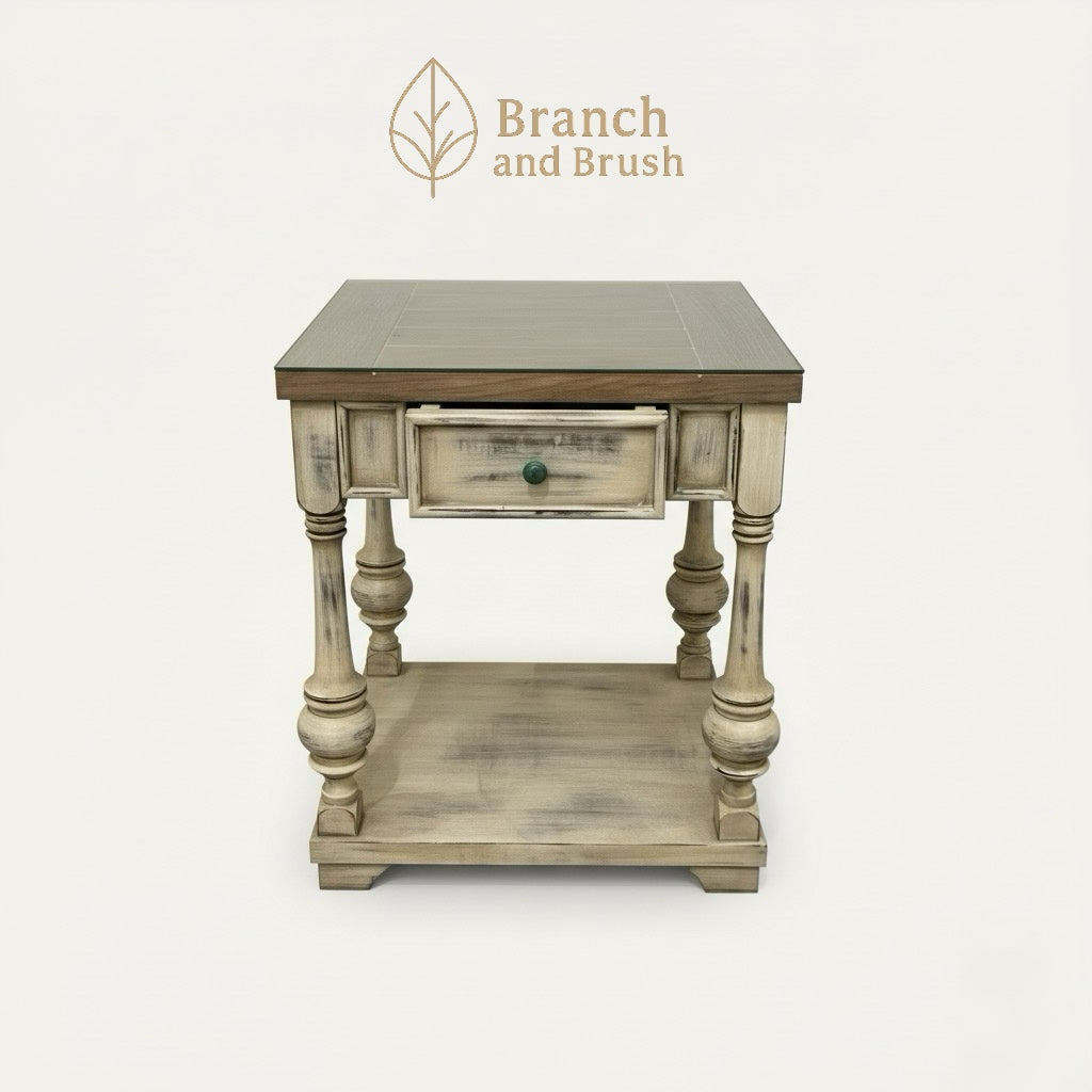 Classic Turned-Leg Side Table - Made to Order (4-6 weeks Lead time)