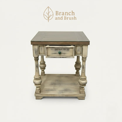 Classic Turned-Leg Side Table - Made to Order (4-6 weeks Lead time)