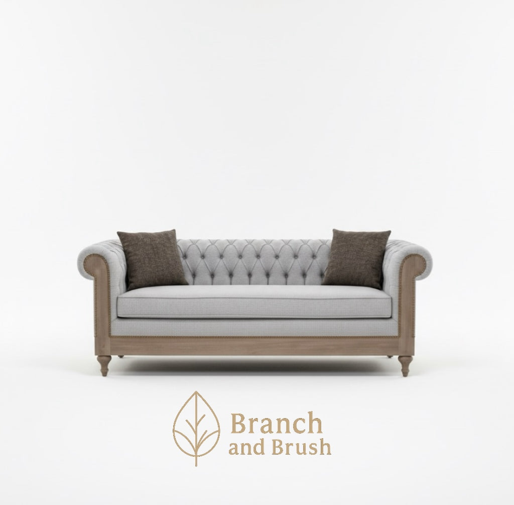 The Willowcrest Chesterfield Living Room Set- Made to Order (6-8 weeks Lead time)